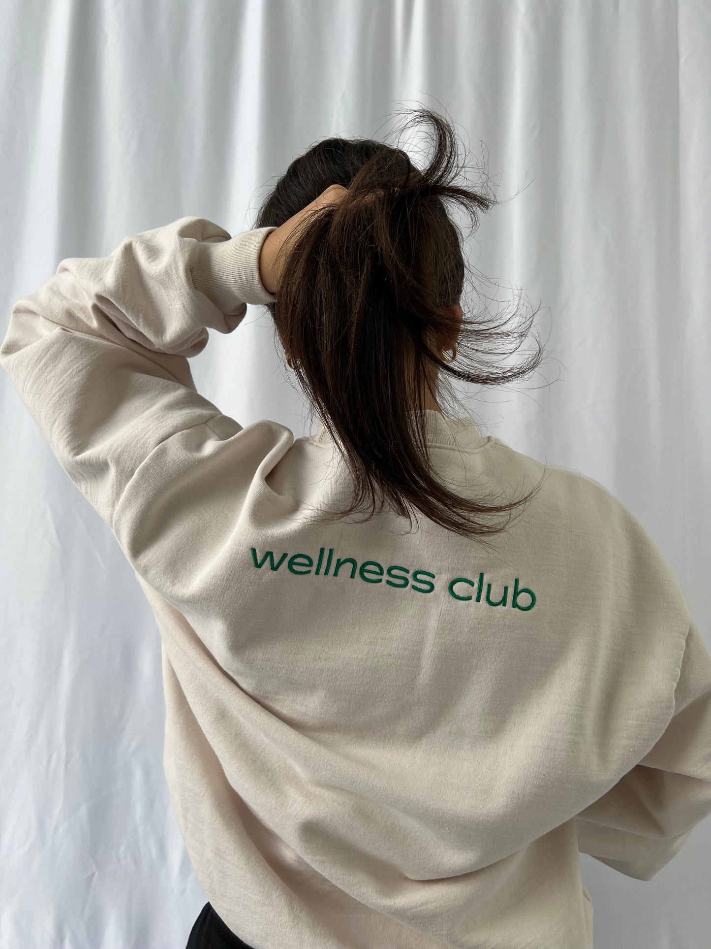 wellness club crewneck